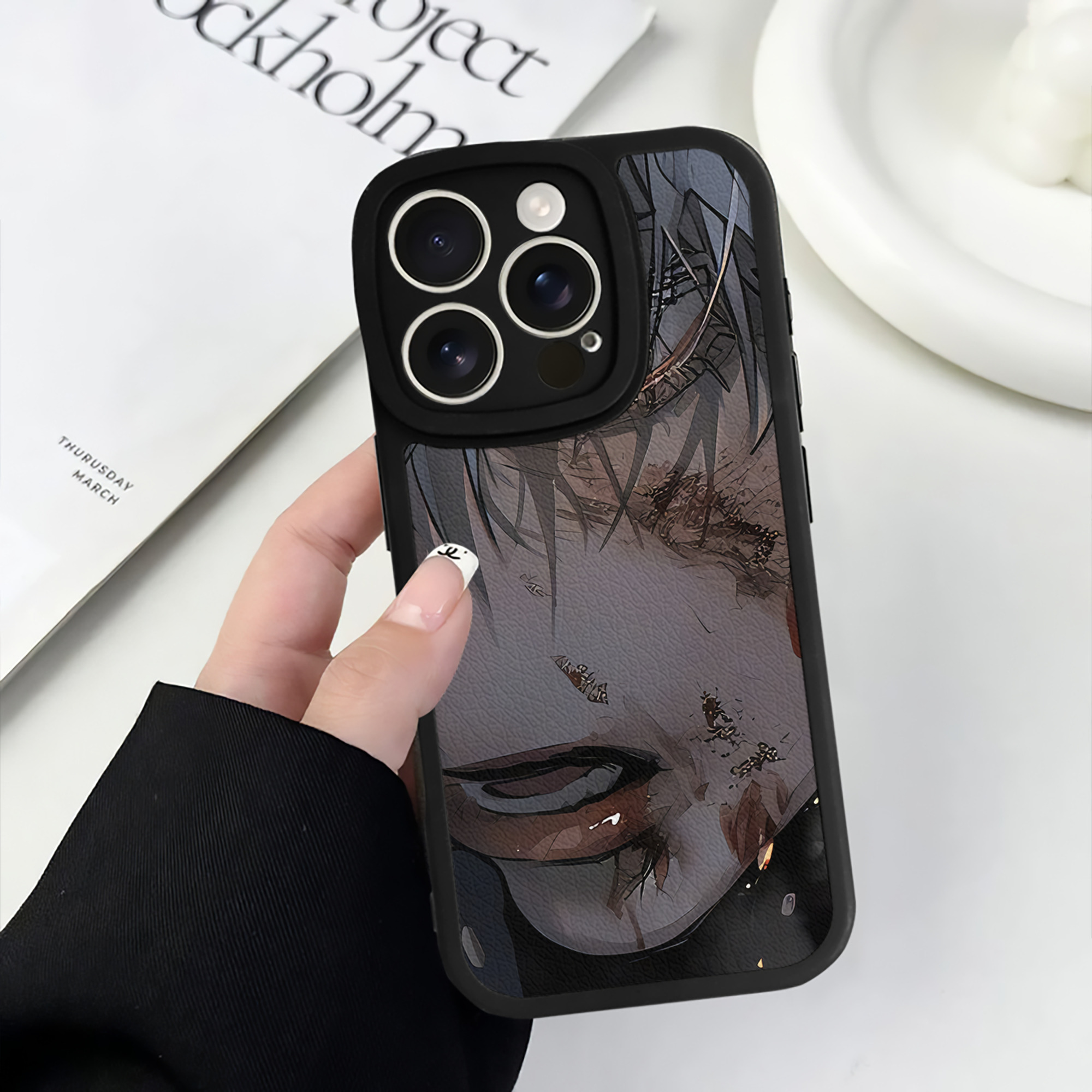 （画像用） SPY×FAMILY间谍家家酒 【iPhone 16シリーズ対応】シリコンスマホケース（レザー調） 材質：シリコン